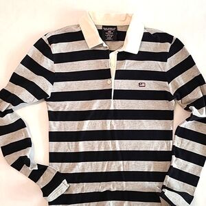 Polo | Long-sleeved Striped Rugby Shirt